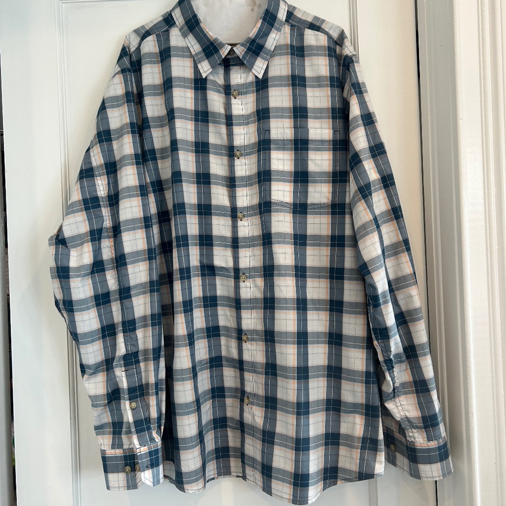 Men's Exofficio Insect Shield Long Sleeve Button Shirt XXL